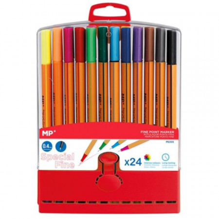 Fineliner varf 0,4mm 24/set MP PE205