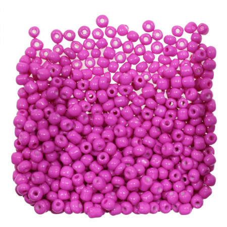 Margele nisip rotunde cyclam lucios 4mm 60g