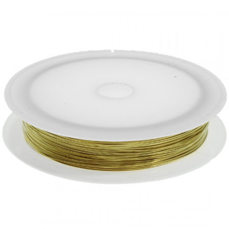 Sarma de modelaj aurie 0,3mm x 26m/rola