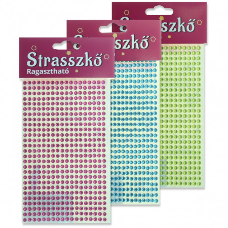 Stras adeziv 4mm 486/set 3618**