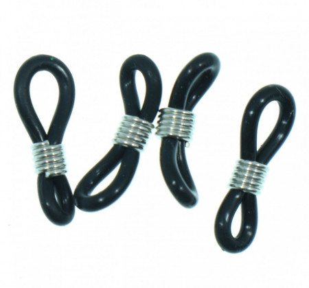 Accesoriu negru pentru ochelari 10/set