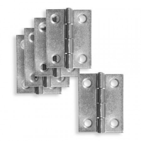 Balama argintie 2,5x2cm 4/set X61