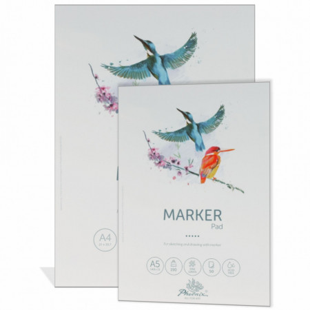 Bloc desen lipit Marker 190g 50 file Phoenix 0297030608***