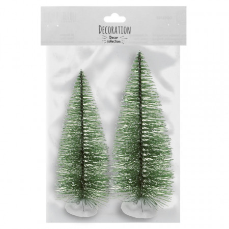 Brad sarma verde nins cu suport plastic 10/12cm 2/set DD53785
