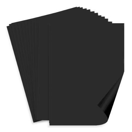 Carton color negru A4 160g 12/set Clariana