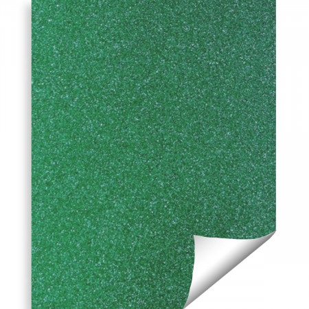 Carton verde inchis cu sclipici 50x70cm 250g MP PN276VI