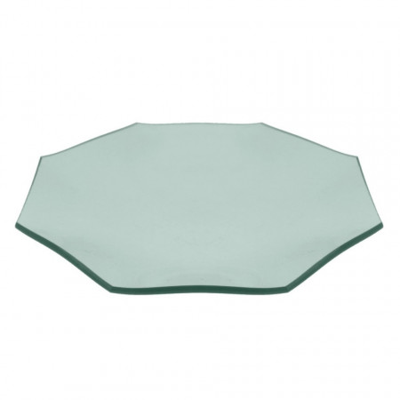 Farfurie sticla octogonala 14cm Pentart 2855