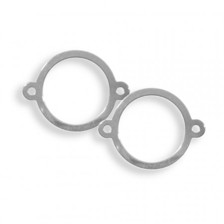 Link metalic inox cerc 21x16mm 2/set