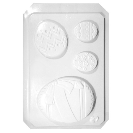 Matrita plastic 4 oua diverse modele 5,5-13cm 24568