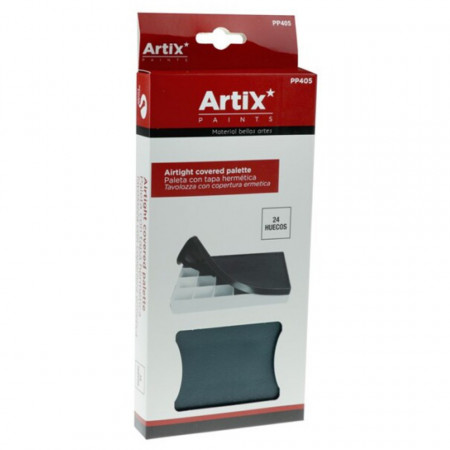 Paleta pictura 24 compartimente capac plastic Artix PP405