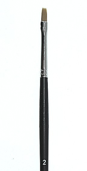 Pensula sintetica varf drept Milan 621-2 0462102