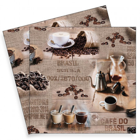 Servetel Cafea braziliana 33x33cm 2/set 13316075