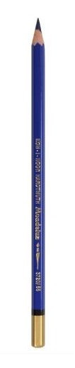 Creion color acuarelabil albastru inchis Mondeluz Koh-I-Noor K3720-055