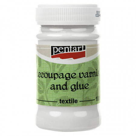 Lac adeziv decupaj textile 100ml Pentart 1456