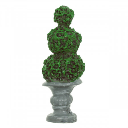 Miniatura copac ornamental in vas din rasina 3,2x2,9x8,6cm D61467