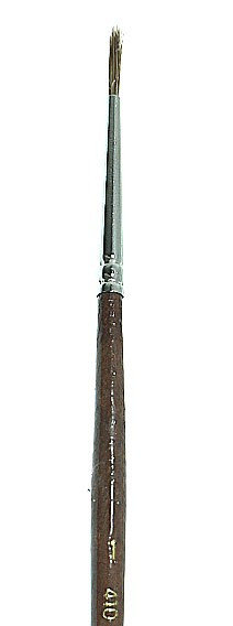 Pensula par zibelina rosie varf ascutit Angelo 410-1