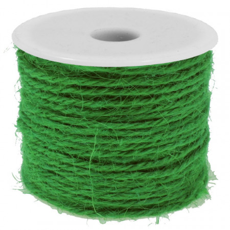 Sfoara iuta verde 2mm x 9m/rola