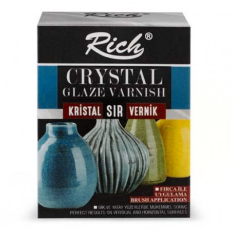 Vernis bicomponent efect cristal 30+30ml Rich KRV-060-2421/04552