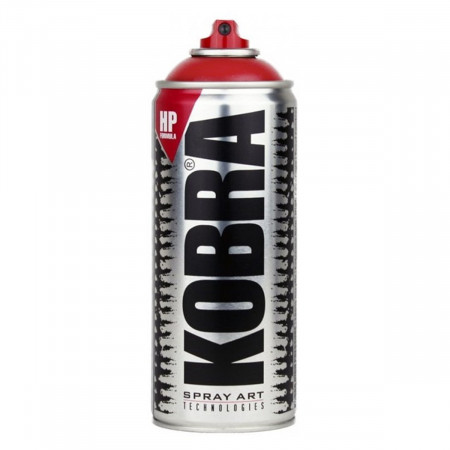 Vopsea acrilica spray 400ml Kobra HP rosu-zmeura 320