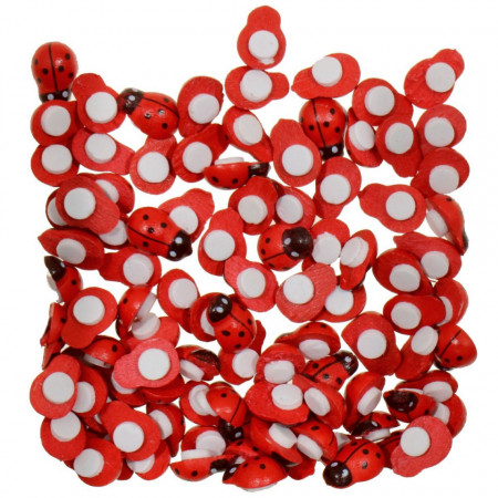 Buburuza lemn cu adeziv 1,1x0,8cm 95/set