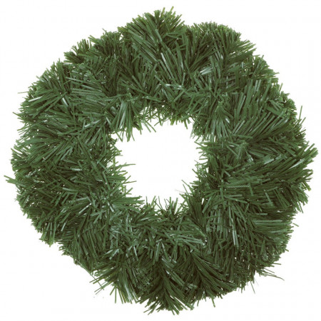 Coronita brad artificial verde 20cm