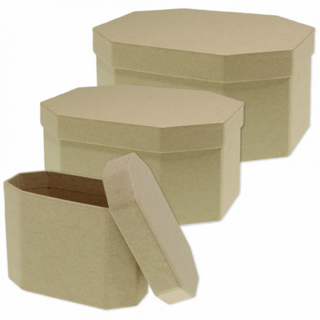 Cutie carton octogonala natur MP PD206