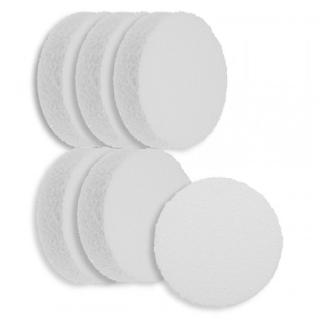 Disc polistiren dens 10,5x2cm 6/set
