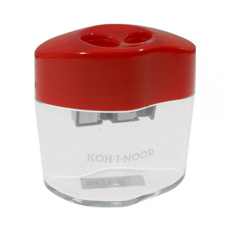 Ascutitoare dubla cu container rosie Koh-I-Noor K9095-112