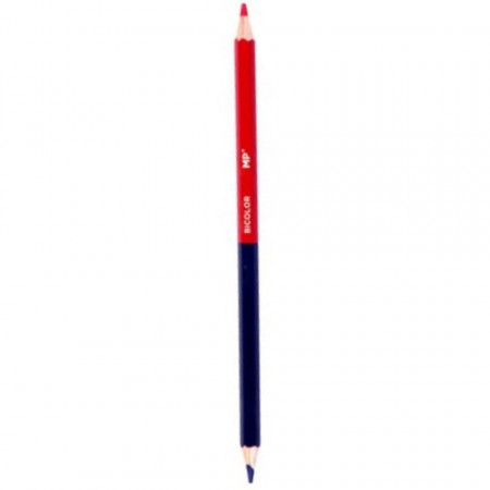 Creion 2 capete bicolor rosu/albastru mina 3mm PE305H-S
