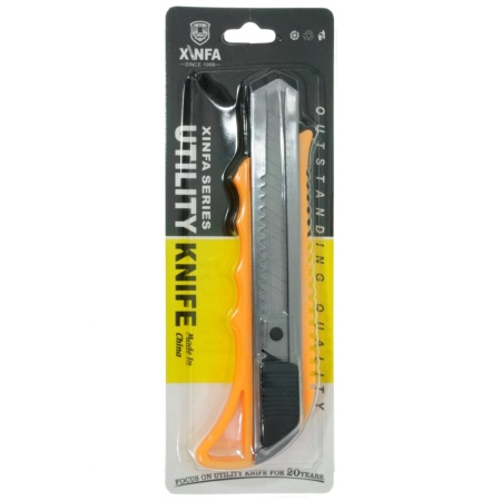 Cutter maner portocaliu retractabil latime 1,2cm C50