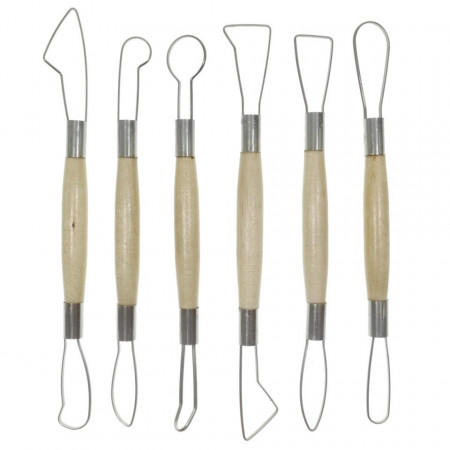 Debosor pentru modelaj 2 capete 6/set Phoenix 0211020506