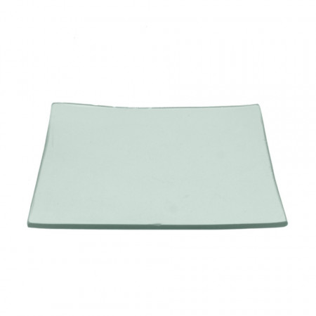 Farfurie sticla patrata 10cm Pentart 357101