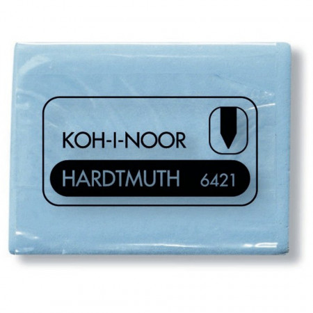 Radiera plastica soft albastra in folie 4,7x3,6x1cm Koh-I-Noor K6421-18