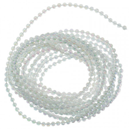 Sir perle transparent iridescent 3mm x 3m Meyco 133-33