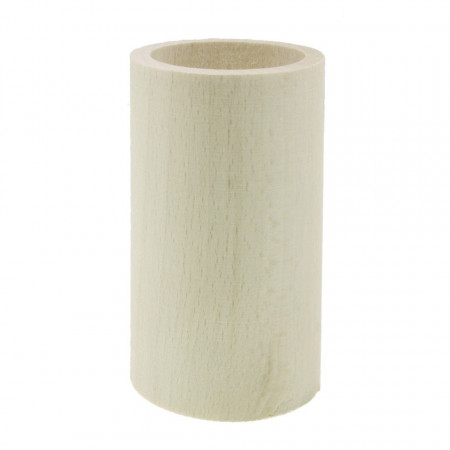 Suport pentru lumanare din lemn model cilindric 8x5cm LS320M