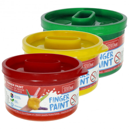 Tempera pentru pictura cu degete 120ml MP PP615-