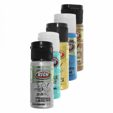 Acrilic metalizat 30ml Rich MET-030