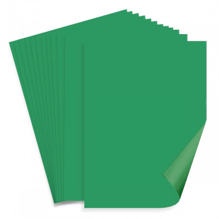 Carton color verde inchis A4 160g 12/set Clariana
