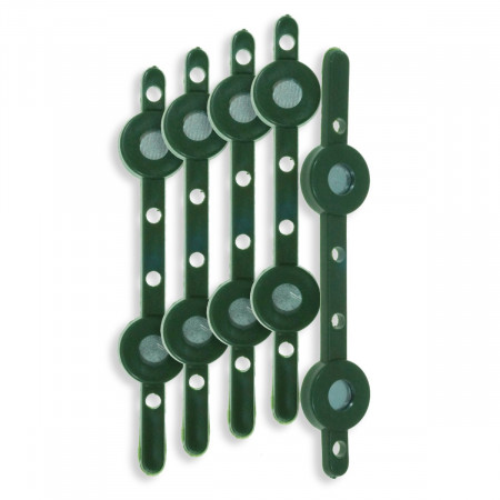 Cocarda verde cu 2 magneti 7,8cm 5/set