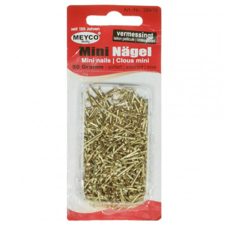 Cui mini auriu diferite dimensiuni 50g Meyco 28410
