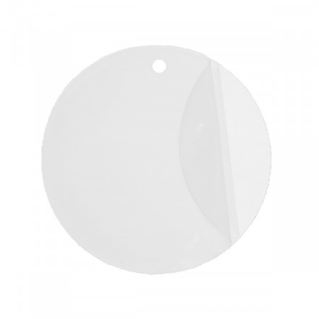 Disc plexiglas transparent cu gaura 8cm
