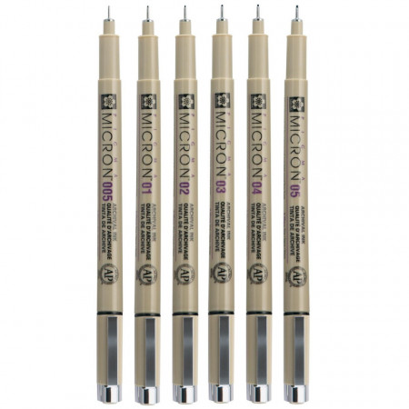 Fineliner Pigma Micron negru Sakura