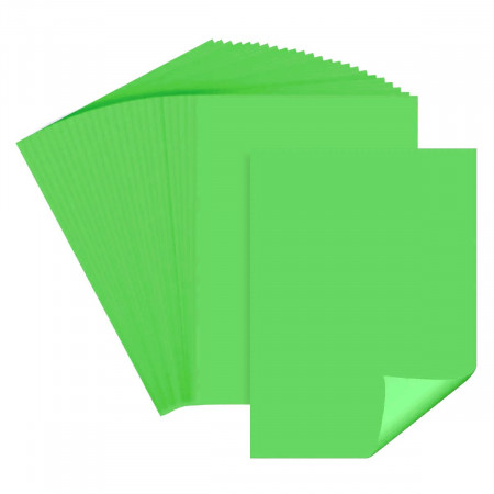 Hartie color verde mar A4 80g 25/set Maestro