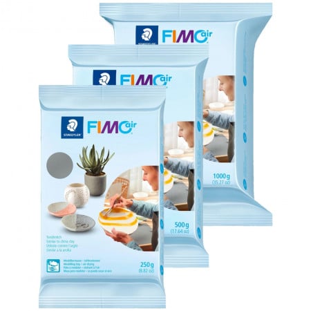 Pasta modelaj Fimo air Staedtler gri