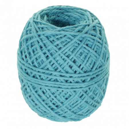 Sfoara bumbac 2mm x 30m 50g SC0040 turcoaz