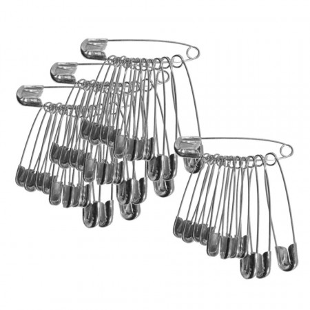 Ac de siguranta argintiu 3 dimensiuni 3,7 /3,1 /2,8 cm 60buc/set(5)