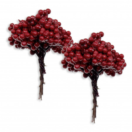 Bobite rosii mici 2x12 fire/buchet