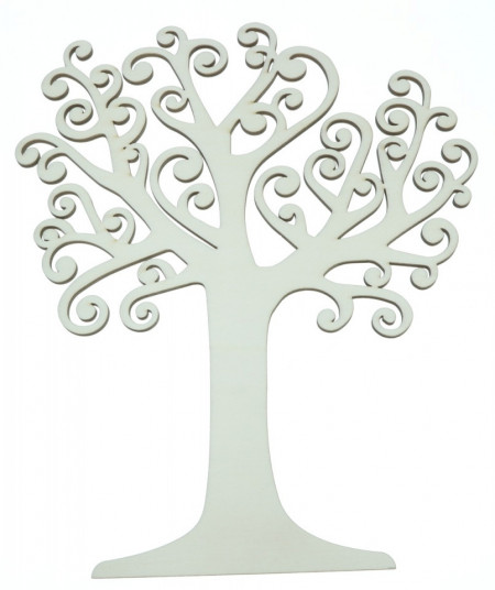 Copac placaj crengi arabescuri 30x20cm