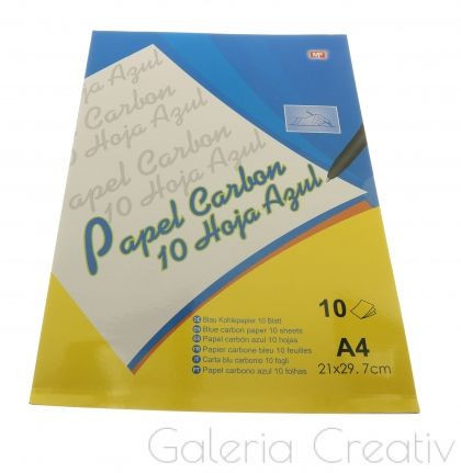 Hartie indigo albastra A4 10/set MP PN202A
