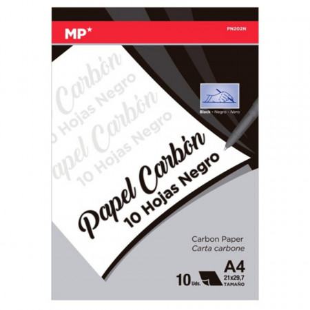 Hartie indigo neagra A4 10/set MP PN202N